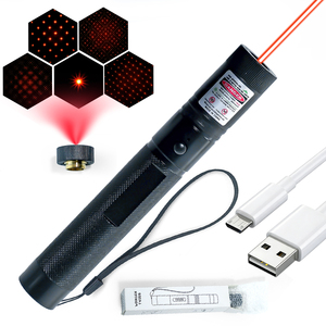 Puntatore Laser Rosso <span class=keywords><strong>per</strong></span> Dimostrazioni di Sicurezza |   Strumento Alimentato Micro-USB con Raggio Visibile <span class=keywords><strong>per</strong></span> Formazione sulla Sicurezza - Product Image 1