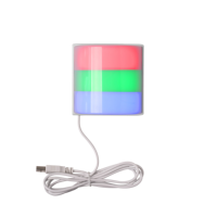 Lampe d'alerte sans fil multicolore pour porte, signal POCSAG, 420-470 MHz, système d'alerte en plastique pour hôpital, téléavertisseur alphanumérique