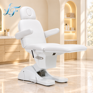 Fauteuil électrique pour soins du visage, lit d'esthétique inclinable réglable, <span class=keywords><strong>table</strong></span> de massage pour spa, salon de beauté, équipement pour tatouage et extensions de cils - Product Image 4