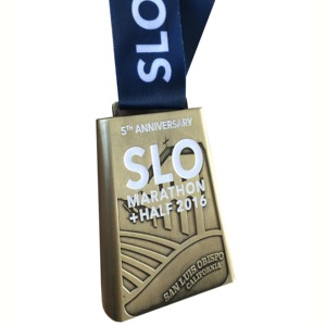 Diseño de campana 3D Medallas de maratón Medallas personalizadas Medallas deportivas - Product Image 4