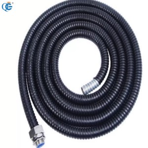 Le manchon de câble en <span class=keywords><strong>acier</strong></span> enduit de PVC flexible a épaissi le fil et le tuyau ondulé avec le diamètre intérieur de 10mm-de 30mm - Product Image 3
