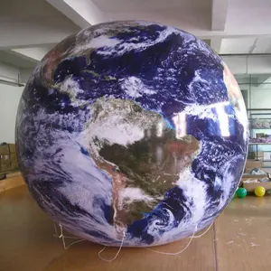 Le globe gonflable de la terre, globe gonflable