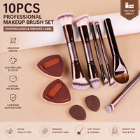 Ensemble de pinceaux de maquillage pour les yeux à double embout avec des poils synthétiques doux de qualité supérieure et sans perte de poils |   Outils de beauté en marque blanche OEM