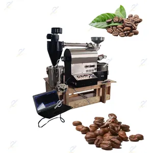 Petite machine électrique de refroidissement de torréfaction de fèves de cacao de torréfaction de café de chauffage au gaz