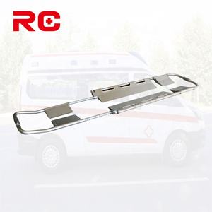 <span class=keywords><strong>Camilla</strong></span> <span class=keywords><strong>de</strong></span> Separación Manual <span class=keywords><strong>de</strong></span> Aleación <span class=keywords><strong>de</strong></span> Aluminio - Plegable, Desmontable y Telescópica para Transferencia <span class=keywords><strong>de</strong></span> Pacientes en Emergencias - Product Image 2