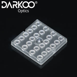 플라스틱 PMMA PC 물자 프레넬 렌즈 50X50 24 다이오드 Led 램프를 위한 20 도 Led Len Smd 3030 5050 렌즈 - Product Image 3