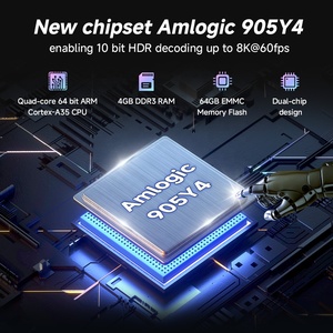 We2usat P6 Mini amlogic android 14.0 tv stick 4G 64G onn tv box 8K Dual wifi6 BT Smart streaming media player Ott Tv Box set top - Product Image 2
