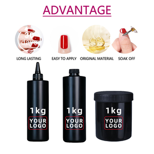 <span class=keywords><strong>Kit</strong></span> <span class=keywords><strong>de</strong></span> <span class=keywords><strong>Uñas</strong></span> <span class=keywords><strong>de</strong></span> Gel PolyGeling <span class=keywords><strong>de</strong></span> Marca Privada <span class=keywords><strong>de</strong></span> 1 kg, Libre <span class=keywords><strong>de</strong></span> Ácido, con Lámpara, Gel <span class=keywords><strong>de</strong></span> Extensión, Capa Base, Capa Superior y Solución Deslizante - Product Image 2