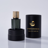 Botol parfum, khusus kualitas 50ml warna gradien Mewah Unik dengan kotak kemasan