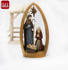 Resin crafts wholesale in stock jesus statue religious for home decor