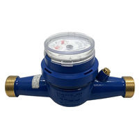 Compteur d'eau froide à aubes rotatives multijet, corps en cuivre, antimagnétique, avec filtre amovible pour ferme, atelier, OEM