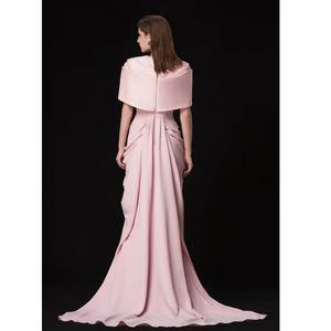 Robes de haute qualité Robe de soirée pour femmes Tissu de luxe écologique Vêtements pour femmes Usine Enzo & Leo du Vietnam - Product Image 2