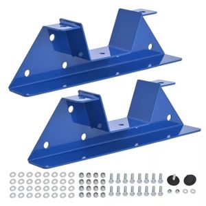 Kit d'encoche <span class=keywords><strong>C</strong></span> à boulonner pour cadre arrière bleu pour Chevrolet C10 C20/ GMC C2500 1973-1987 - Product Image 2