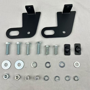 2 Pezzi Staffa di Montaggio <span class=keywords><strong>Gancio</strong></span> <span class=keywords><strong>Traino</strong></span> Posteriore Sinistro e Destro per Suzuki Jimny JB64W JB74 2019-2026 - Product Image 6