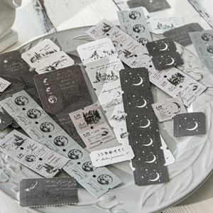 10 cái/gói dán nhãn favourites loạt dài dải nhãn cuốn sổ tay chất liệu dán - Product Image 2