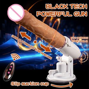 Draadloze afstandsbediening automatische masturbatie pomp pistool seksmachine telescopische seksspeeltjes dildo vibrator mannen DB-XHLQ OEM/ODM - Product Image 5