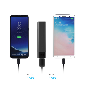 Batterie externe <span class=keywords><strong>portable</strong></span> en aluminium 4800 mAh PD30W avec cellules 21700 – Échantillons gratuits – Compatible téléphones portables, tablettes, ordinateurs portables, ports USB-C et USB - Product Image 1