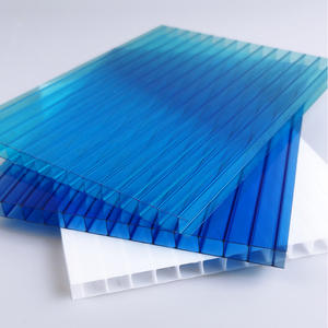 6mm 8mm 10mm Uv extrudé clair cellulaire <span class=keywords><strong>alvéolaire</strong></span> Pergola panneau creux feuilles de <span class=keywords><strong>Polycarbonate</strong></span> pour toit de serre - Product Image 3