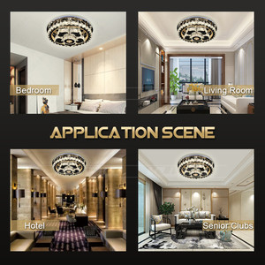 <span class=keywords><strong>Abat</strong></span>-<span class=keywords><strong>jour</strong></span> de <span class=keywords><strong>plafond</strong></span> en verre au Design moderne, lampes d'intérieur à Led, lampes de chambre Tiffany encastrées en cristal pour <span class=keywords><strong>plafond</strong></span> de maison personnalisé-35-60 - Product Image 5