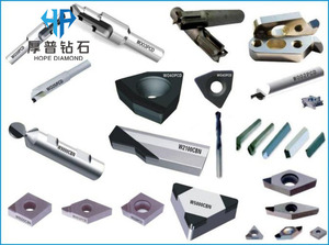 PCD phay Cutter khoan lổ brazed chèn rãnh công cụ cho đá gỗ gốm sứ chế biến PCD cắt Công cụ Nhà sản xuất - Product Image 4