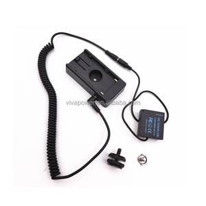 NP F970 F750 Plaque de montage du support de batterie Plus DCC11 DMW-BLE9 Batterie factice pour DMC-GF6 Pan GF5 GF3 GX7 GX9 GX85 <span class=keywords><strong>TZ100</strong></span> ZS110 - Product Image 3