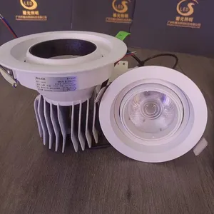 Techo sintonizable 15W 18W Spot Light COB LED Empotrable Downlight Foco de arandela de pared interior