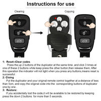 Clone de télécommande de remplacement d'automatisation-Copie sans fil universelle pour PLC/Gate/systèmes industriels, apprentissage rapide et durable