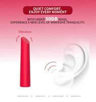 Vibrateur miniature Odeco, 10 vitesses, étanche, rechargeable par USB, stimulateur du point G et du clitoris, articles sexuels