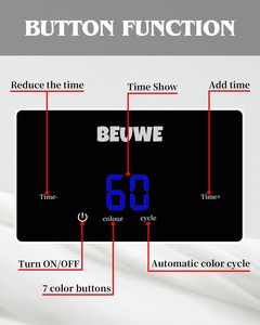 Masque facial à lumière rouge, traitement LED anti-âge |   Stimulant de collagène, réducteur de rides |   Appareil de soin de la peau à domicile - Product Image 6