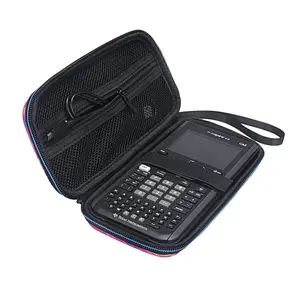 Custom Portable Hard EVA Storage Case For Casio Calculator Carrying Zipper Pouch