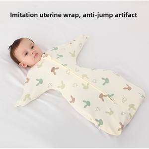 <span class=keywords><strong>Gigoteuse</strong></span> pour bébé, sac de couchage pour nourrisson, enveloppe de transition pour nouveau-né, sac de couchage anti-sursaut en coton doux avec imprimé spatial - Product Image 1