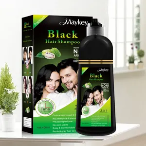 Champú para tinte de pelo negro, sin amoníaco, uso diario, 5 minutos, precio de fábrica de alta calidad, en Turquía