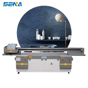 SENA 2513 imprimante numérique grand format jet d'encre UV plat métal bois pierre badge verre PVC carton pièces mécaniques compteur diagramme