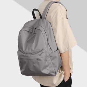 Grote Capaciteit Ins Stijl Modieuze Koreaanse Grijze Rugzak Voor Meisjes Casual Eenvoudige <span class=keywords><strong>Student</strong></span> Schooltas - Product Image 2