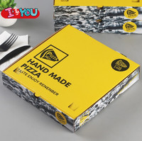 Caja de papel corrugado para comida pizza rápida para llevar, caja de ropa de envío personalizado, caja de correo de papel cosmético de cartón