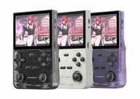 Console de jeu portable rétro open-source K36 (système Linux) avec joysticks et commandes d'arcade de style PSP/GTA