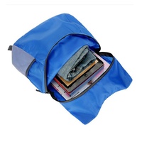 Sac à dos de voyage pliable ultra-léger, logo personnalisé imprimé, publicité, sac à dos pliable de sport