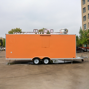Remorque alimentaire mobile homologuée pour la route, conforme aux normes DOT et UE, avec châssis stable pour les États-Unis et l'Europe - Product Image 4