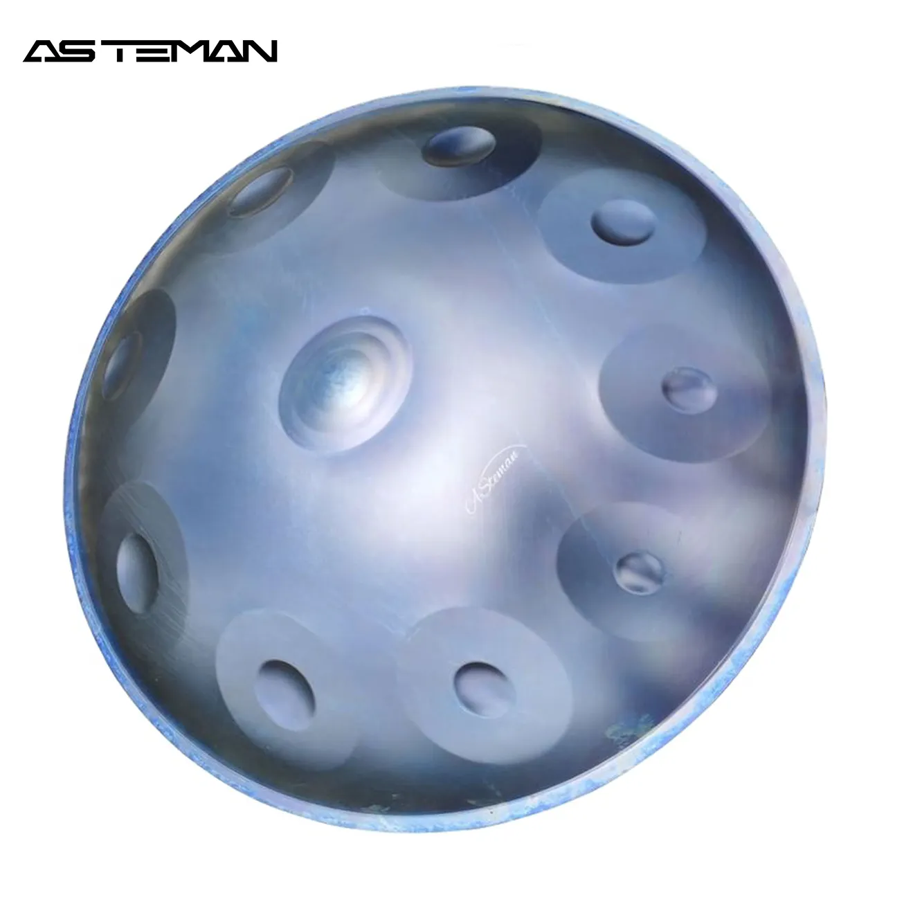ASTEMAN Handpan Ice Age Series Blue 10 Note Instrument Music Quenching Process Electronic Drum Set Musical Instruments