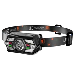 Phare LED rechargeable par USB, lampe frontale pour la course à pied, la pêche et l'utilisation en extérieur - Product Image 1