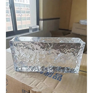 Sáng màu cam thủy tinh gạch trong suốt màu rắn gạch mới thiết kế nghệ thuật thủy tinh với giá mới - Product Image 4