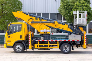 Camión de Trabajo Aéreo JAC para Mantenimiento Municipal, Plataforma Elevadora Hidráulica de 12-35m para Reparación de Alumbrado Público - Product Image 3
