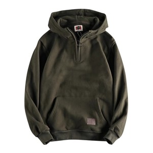 Felpa da Uomo con Cappuccio in Misto Poliestere/Cotone, Nuova Versione Spessa, Vestibilità Ampia, Motivo a Cuori, Stile Vintage Primaverile, Tendenza Giapponese - Product Image 5