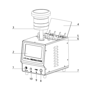 Detector Multigas DETE DT-2042 para Muestreo de COV Atmosféricos, PM2.5/PM10, Oxígeno/Monóxido de Carbono, Operación Continua de 6 Horas - Product Image 4
