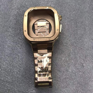 <span class=keywords><strong>Bracelet</strong></span> en acier inoxydable blindé en métal pour <span class=keywords><strong>Apple</strong></span> <span class=keywords><strong>Watch</strong></span> Band 44mm 45mm Case Cover Strap <span class=keywords><strong>Watch</strong></span> Band <span class=keywords><strong>Bracelet</strong></span> - Product Image 6