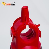 Agrieso Nouveau Système d'alimentation automatique pour poulets de chair (humide/sec) en PP durable avec garantie de 2 ans pour ferme avicole commerciale