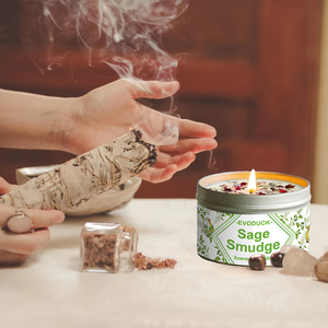 Vela Aromática Hecha a Mano con Cera <span class=keywords><strong>de</strong></span> Soya y Aroma a Palo Santo para Decoración <span class=keywords><strong>de</strong></span> Interiores, Fragancias <span class=keywords><strong>de</strong></span> Estados Unidos - Product Image 5