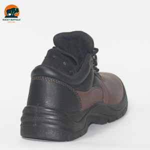 Chaussures de sécurité industrielles Rocky <span class=keywords><strong>Buffalo</strong></span> en cuir résistant à l'usure, à lacets, bottes tactiques, semelle extérieure en PU injecté - Product Image 5
