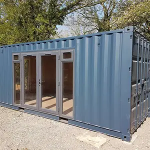 New product 2024 Factory Supplier 20ft 40ft folding expandable granny flat prefabricated living container house prices