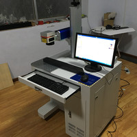 Máquina de Marcado Láser de Fibra de 20w/30w/50w/70w/100w Blanca/Negra/Color / Grabador Láser de Fibra / Marcador Láser en Metal